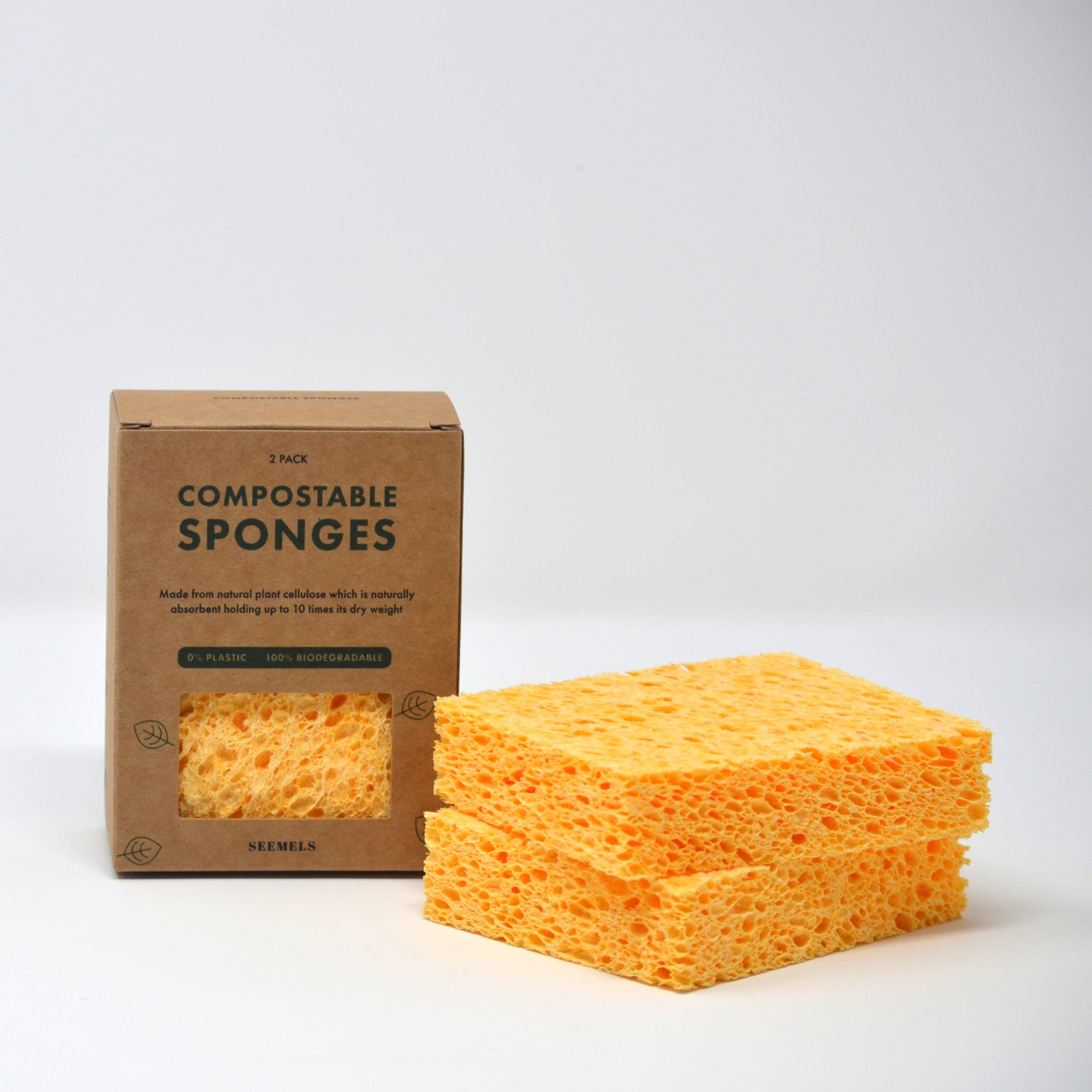 Compostable Sponge, 2 Pack Wealhouse Publishing